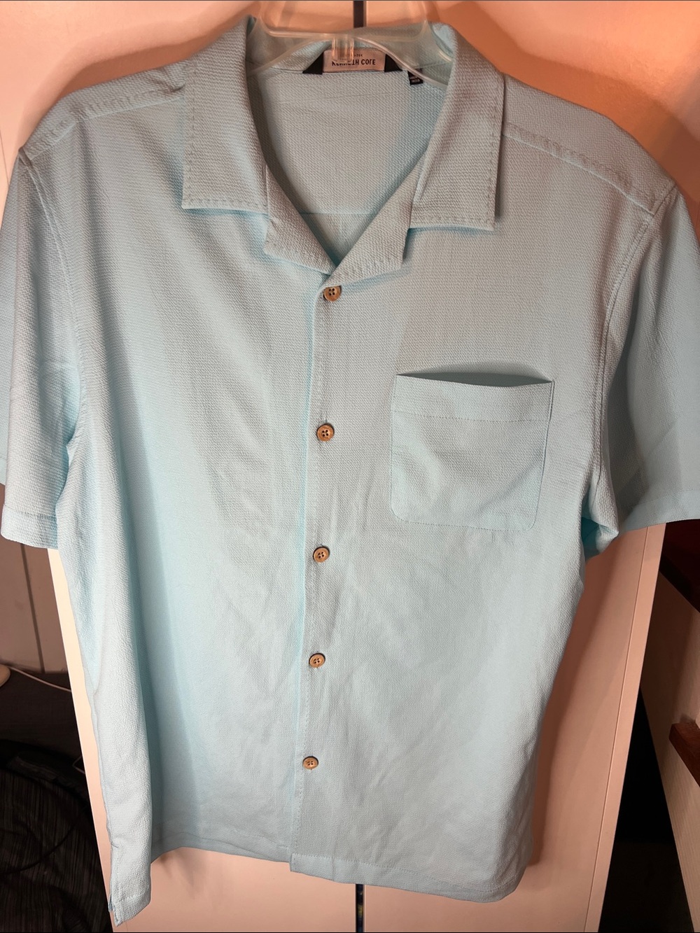 Kenneth Cole lightweight button up short sleeve.